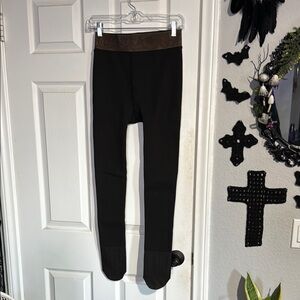 Insulated tights high waist